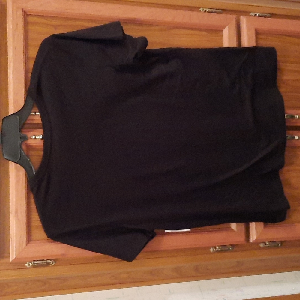 Black Cotton Positive Tees T-Shirt - Picture 3 of 3